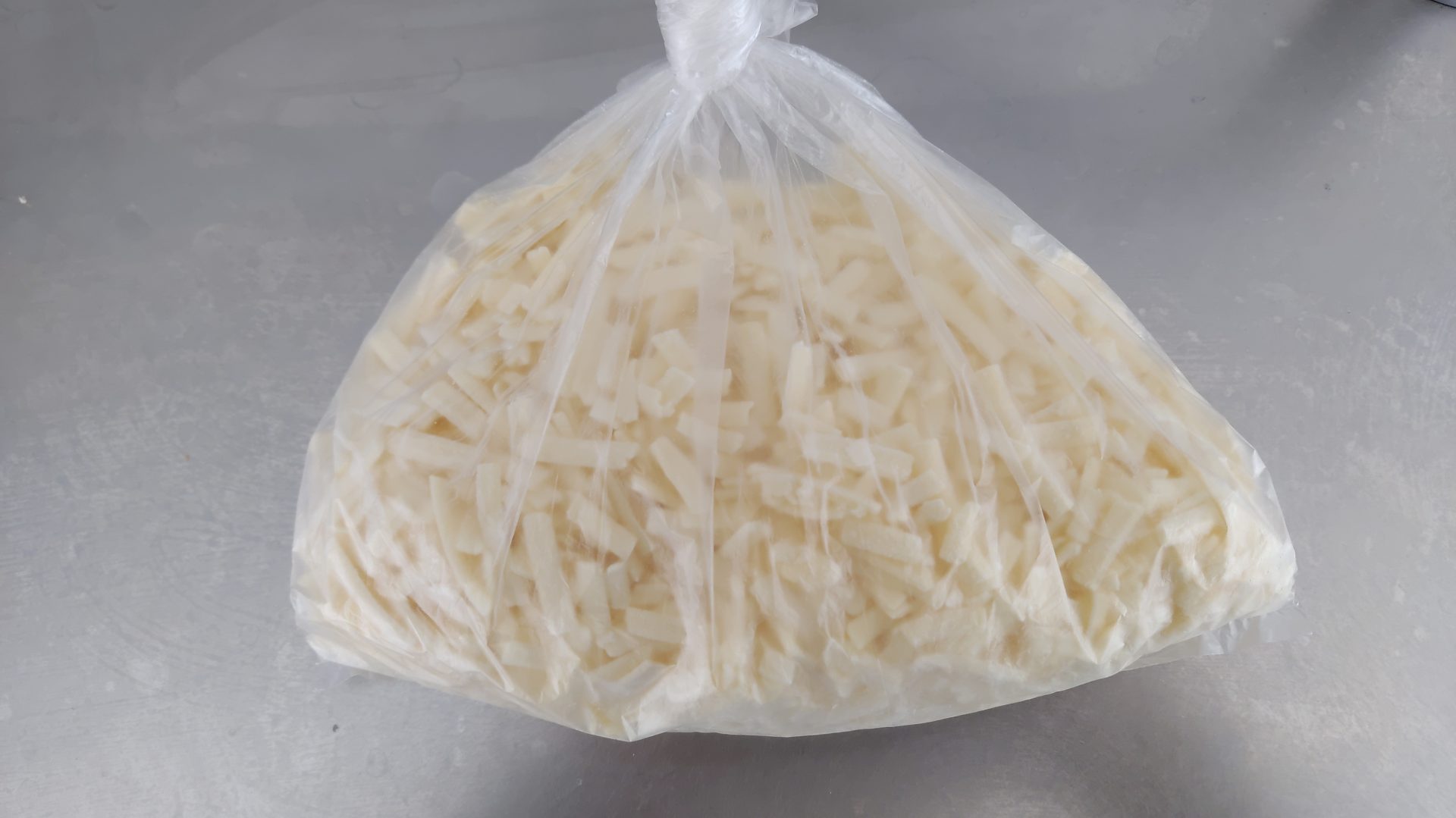 シュレッドチーズをパラパラに冷凍保存